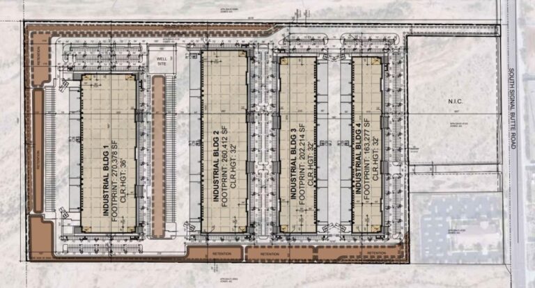 Mortenson Planning 900KSF Spec. Industrial in Mesa
