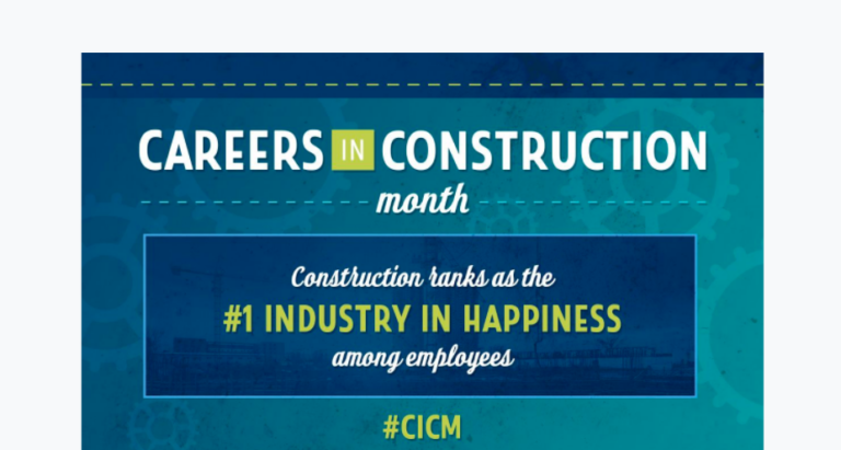 October is Careers in Construction Month