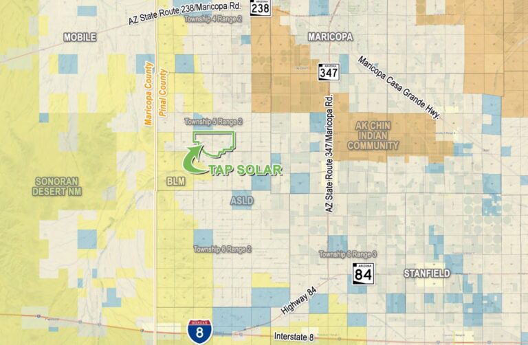1,000 MW Solar and Battery Facility Planned Near Maricopa