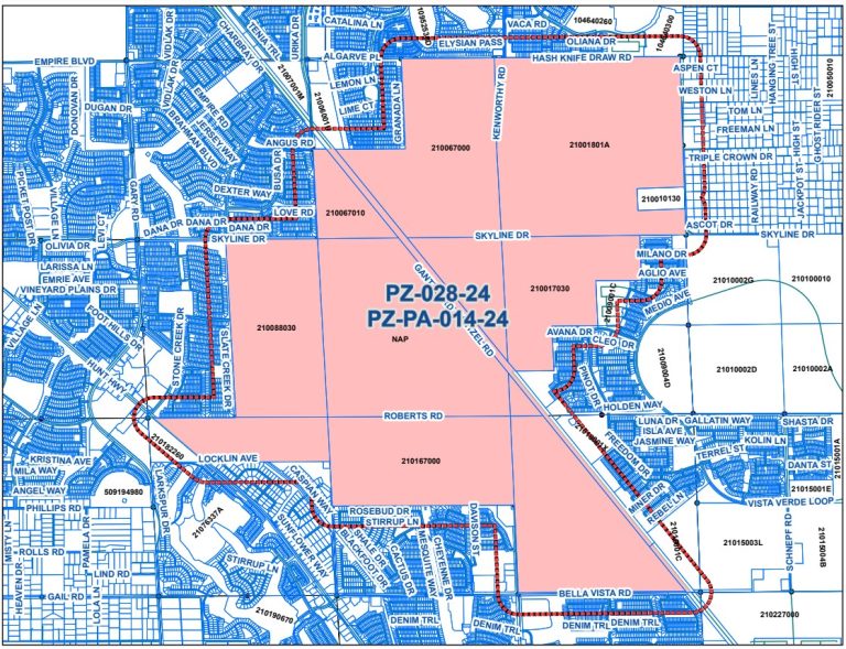 Land Use Change, Rezoning Sought for 3,200+ Acres in San Tan Valley