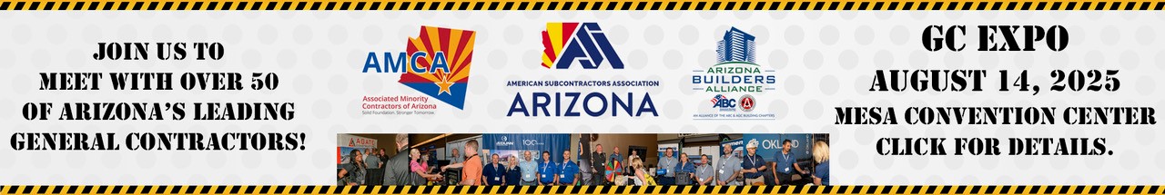 Arizona Builders Alliance GC Expo Ad