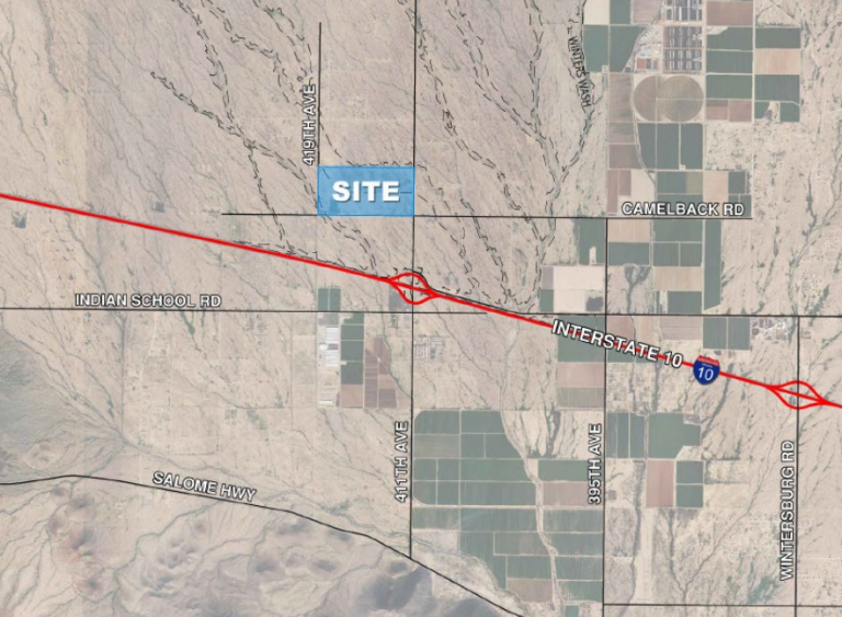 320-Acre Warehouse & Data Center Master Plan Proposed in Far West Valley