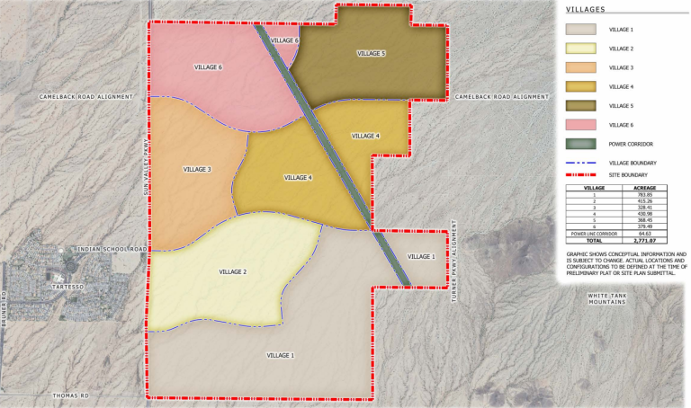 Rendering of Mattamy Homes Master Plan in Buckeye AZ