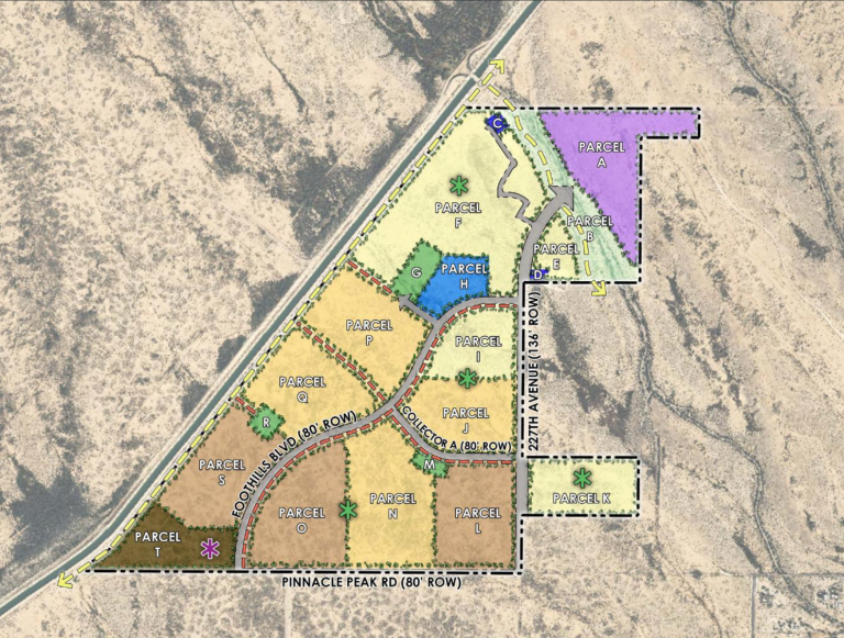 Rendering of Buena Vista Mixed-use development in City of Surprise.