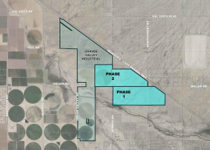 Layout of Grande Valley project in Casa Grande