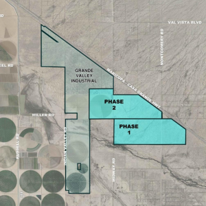 Layout of Grande Valley project in Casa Grande