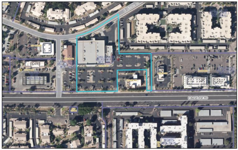 Location Layout of planned Tempe Affordable Fire Project